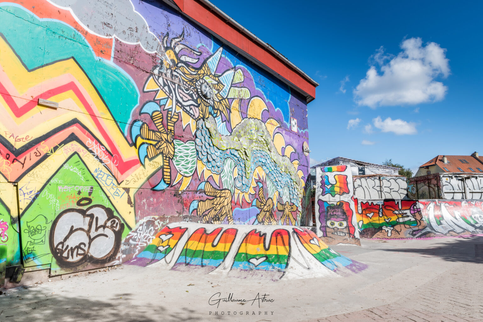 Les couleurs de Christiania à Copenhague - Guillaume Astruc Photography