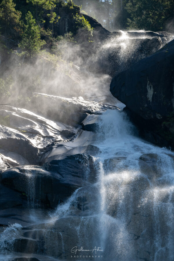 Shannon Falls en Colombie Britannique