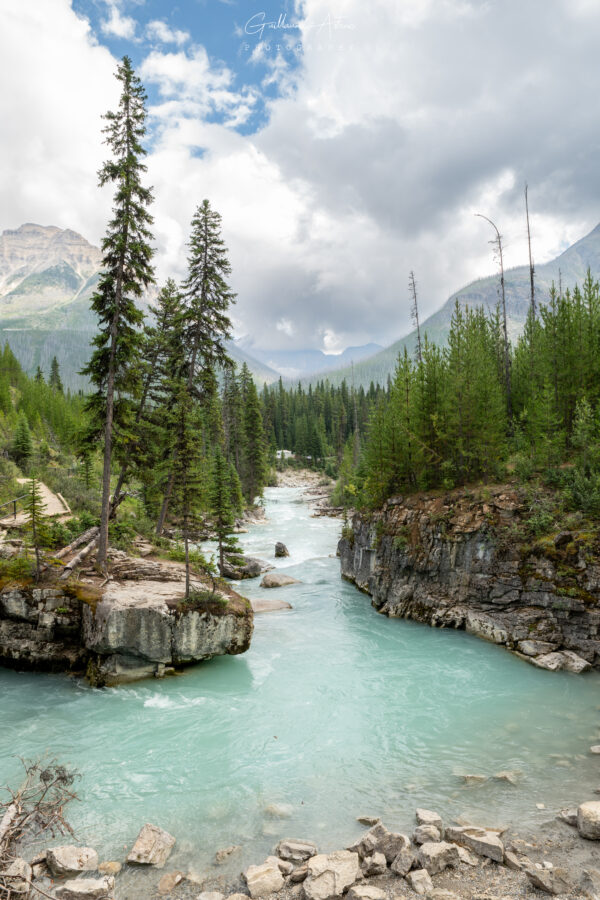 Marble Canyon dans le parc de Kootenay