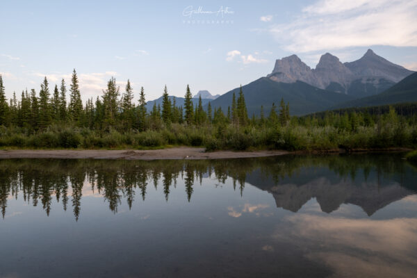 Les 3 sisters qui veillent sur Canmore